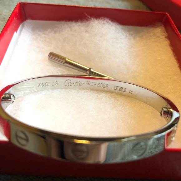 Silver Love Bracelet with Tool - Picture 7 of 8